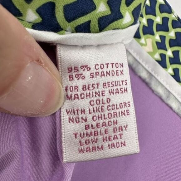 Peter Millar Retro 70's Print Golf‎ Tennis Skirt Skort Size 8 Green Pickleball - Picture 9 of 12